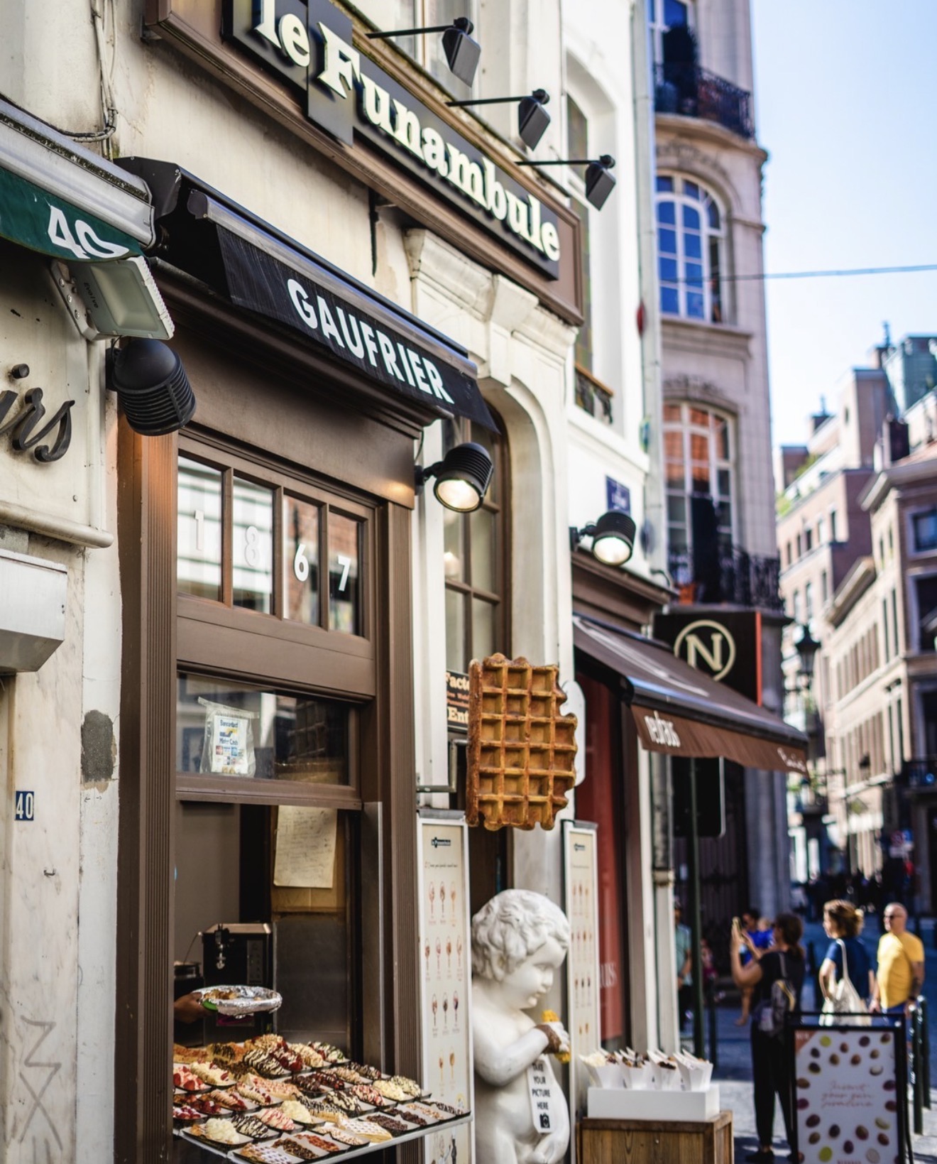 Le Funambule, Rue de la Colline, Bruxelles
